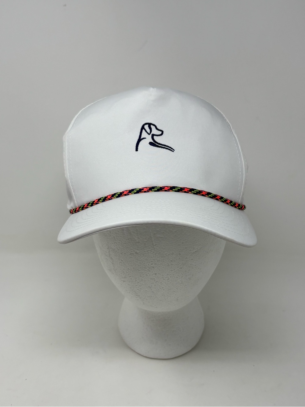 Rhoback The Bunker Hat White Snap Back Polyester